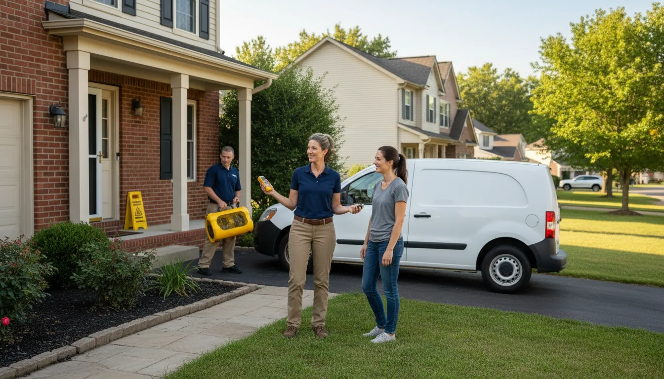 Water restoration image for Home Water Damage Repair in North, SC